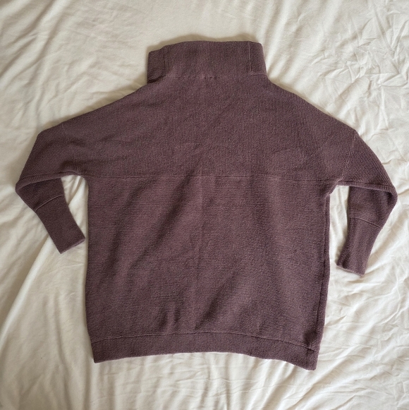 Free People Ottoman Slouchy Tunic Sweater in Nutmeg Oversized Knit - Picture 3 of 9